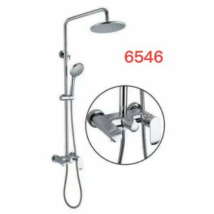 Sen cây tắm củ đồng mạ crom 3 chế độ Krasler 6546T