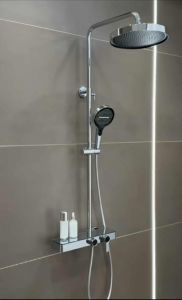 Sen cây tắm lõi đồng hộp inox 304 cao cấp Krasler KR9891L